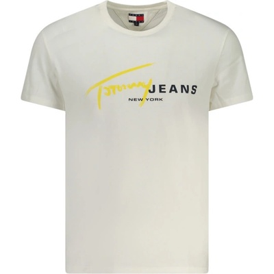 Tommy Hilfiger Тениска с къс ръкав за мъже tommy hilfiger, Размер m, Цвят Бял (dm0dm20817_biybl)