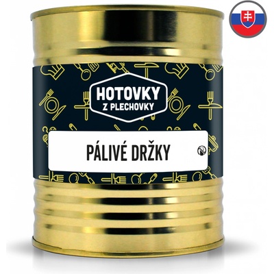 Hotovky z plechovky Pálivé držky 0,8 kg