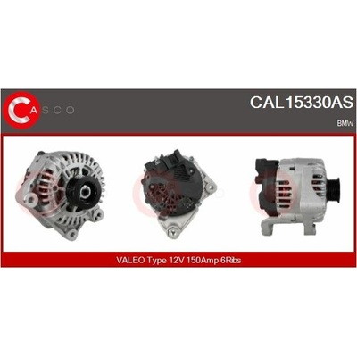 ALTERNATOR 12V 150A CAL15330AS