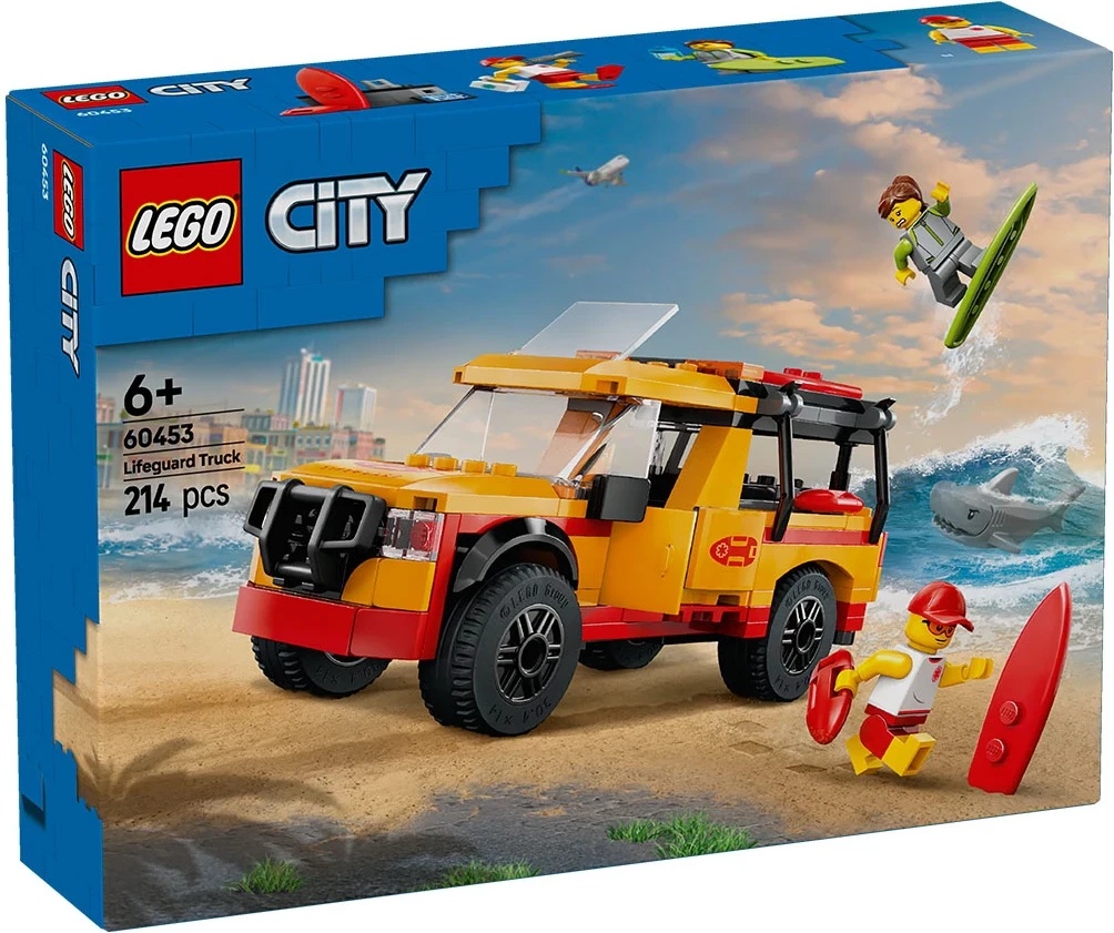 LEGO® City - Lifeguard Beach Rescue Truck (60453)