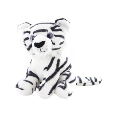 LAM Plyš tiger biely 18cm