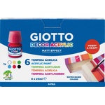 GIOTTO Decor Комплект акрилни бои Смес 6 x 25 ml 6 бр (F538200)