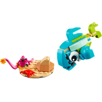 LEGO® Creator 3-in-1 - Dolphin and Turtle (31128)