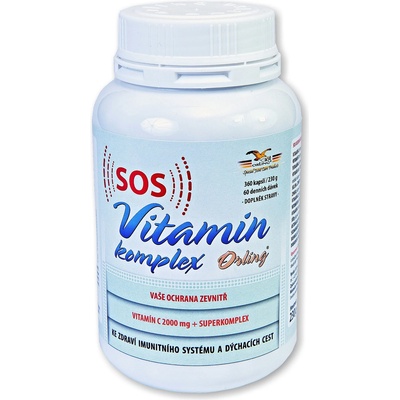 SOS VITAMIN KOMPLEX ORLING 360 kapslí