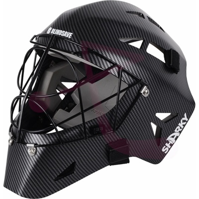 BlindSave Goalie mask SHARKY VAULT čierna