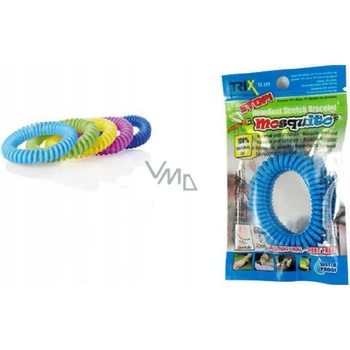 BC náramok proti komárom Trixline mix farieb