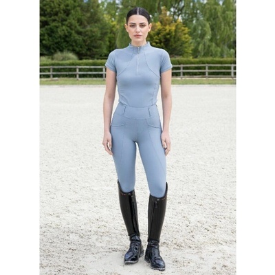 Maximilian Equestrian Pro Riding Leggings Aqua