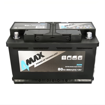 4MAX Start-Stop AGM 80Ah 800A right+ (BAT80)
