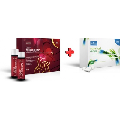 Valavani SexUP 5 x 25 ml + Maca Fresh Energy 90 kapsúl