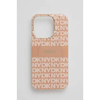 DKNY Кейс за телефон Dkny iPhone 15 Pro 6.1 в оранжево DKHMP15LHRHSEP (DKHMP15LHRHSEP)