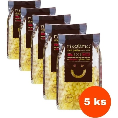 Risolino Rýžové těstoviny kolínka 5 x 300 g