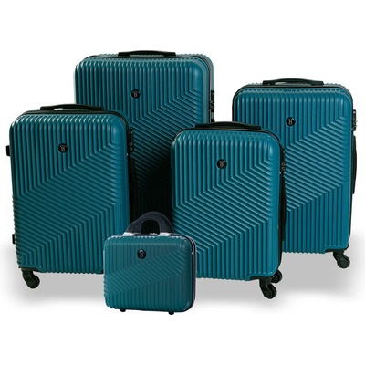 BERTOO Milano zelený set 5v1 99l, 70l, 52l, 38l, 12 l