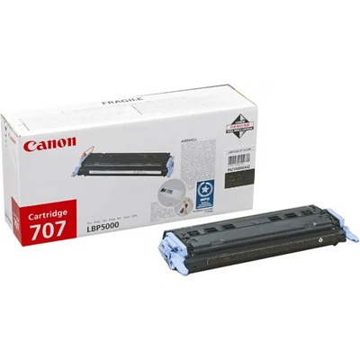 Canon Тонер Canon 707 Black за LBP5000/5100, 2000 страници, черен (707BLACK/CR9424A004AA)