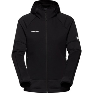 Mammut Дамско поларено яке Mammut Women's Massone ML Hooded Jacket Fleece jacket - Black (105-7122-0312)