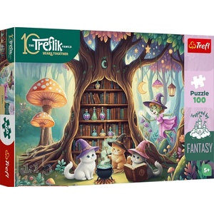 Trefl - Puzzle Treflik's Family: Magic Kittens - 100 piese