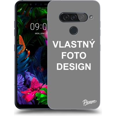 Púzdro Picasee silikónové LG G8s ThinQ Vlastné design/motiv čiré
