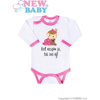 Body s potlačou New Baby Keď nespím ja tak ani vy