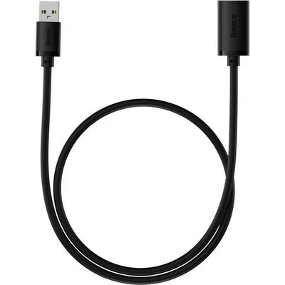 Baseus Удължител Baseus AirJoy Series (B00631101111-00), от USB A(м) към USB A(ж), 1.5m, черен (B00631101111-00)