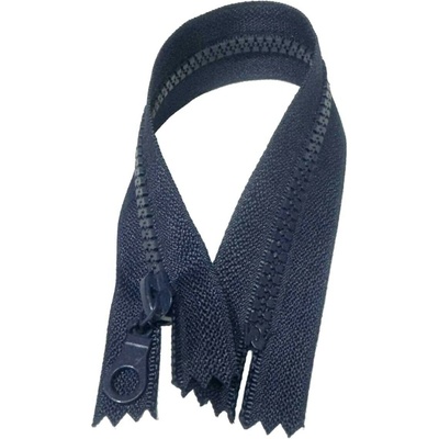 Zips granátový kosticový Nedeliteľný 5 mm, dĺžka 25 cm