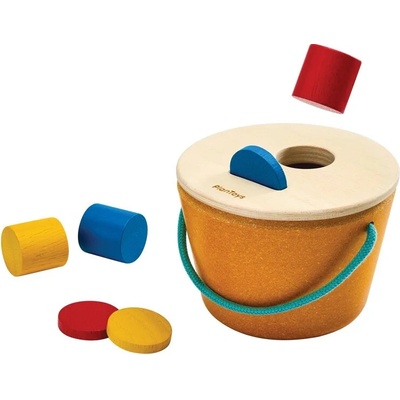 PlanToys Vhazovací box válečky a mince