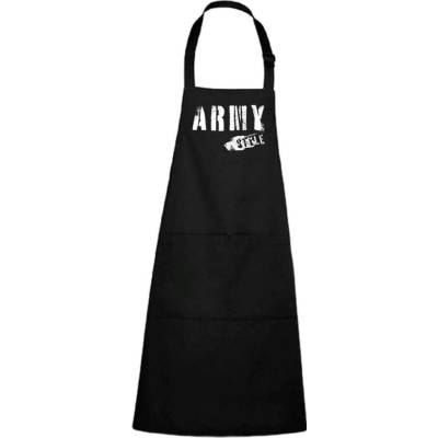Dobrý Triko Zástěra s potiskem Army style