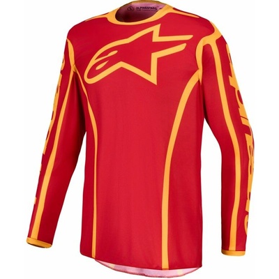 Alpinestars Fluid Apex V2 2027 červená/zlatá