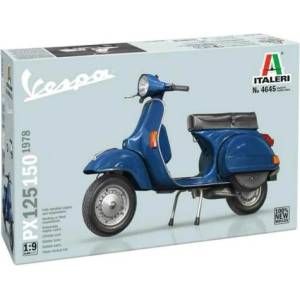 Italeri Комплект за модел мотоциклет 4645 - Vespa PX 125/150 1978 (1: 9) (33-4645)