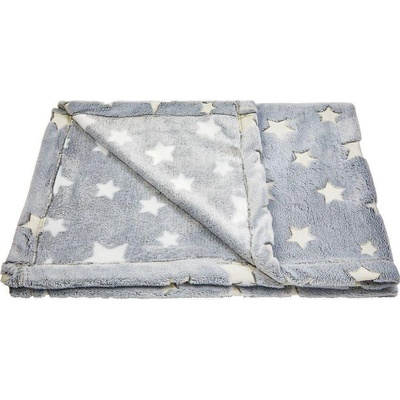 Little Angel Deka Mazlík svietiaci Tm. modrá hviezdy