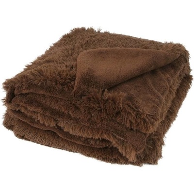 Deka O´Lala Pets Soft dvouvrstvá hnědá 200x155
