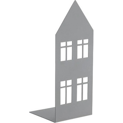 Kovová dekorace/svícen Storgatan House Grey 18 cm Storefactory Scandinavia