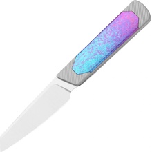 Kizer Hallow S45VN, Satin, Aluminium&Crystalized Titanium 1123A4