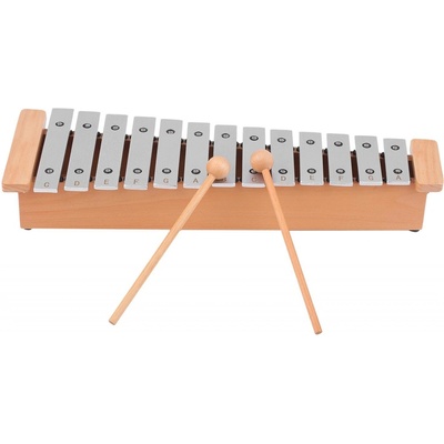 TOMTOP JMS 13 Note Glockenspiel přenosný hliníkový klavír xylofon bicí nástroj hudební nástroj