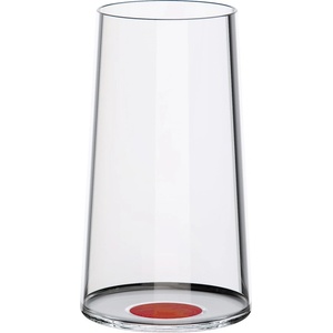 Trebonn Комплект 2 бр кристални чаши за шампанско Trebonn SplitGlass 2025131, 320 мл, Ø7.8x12.5 см, Модулна система, Червен (SplitGass 2025131)