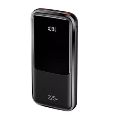 USAMS PB58 Power Bank 10000mAh 22.5W бързо зареждане, черен (USA000980) (USA000980)