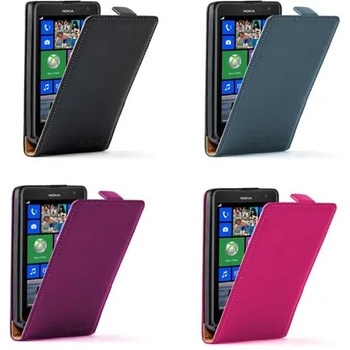 Image 1 of Nokia Lumia 625 Flip2 Кожен Калъф + Скрийн Протектор