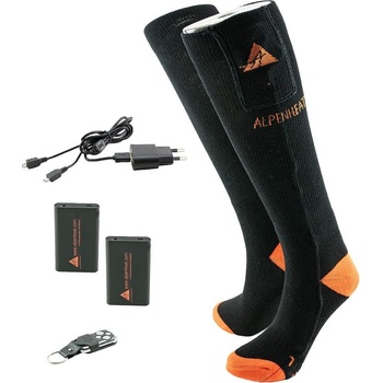 Alpenheat Vyhrievané ponožky FIRE cotton ponožky