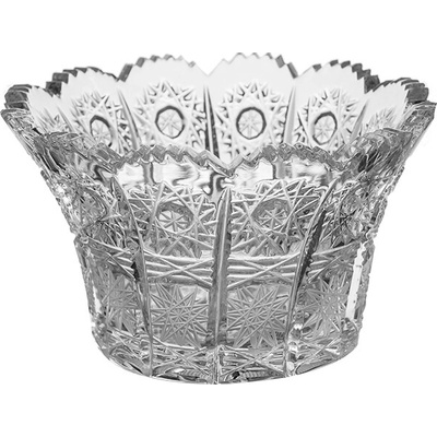 Bohemia Crystal Mísa klobouk Bohemia Crystal 60096 Bohatý brus Klasik 130 mm