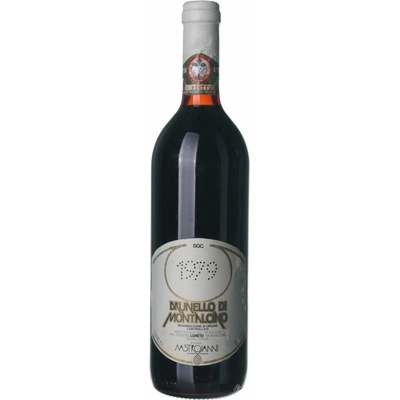 Mastrojanni Brunello di Montalcino suché červené 1979 0,75 l (holá láhev)