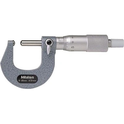 MITUTOYO Mikrometr třmenový analogový 0-25 mm na měření klenutých ploch mitu-115-215