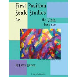 First Position Scale Studies for the Viola, Book One | Cassia Harvey (ISBN: 9781635230093)