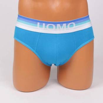 Image 1 of Мъжки слип в светлосиньо с широк външен ластик