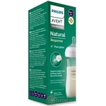 Avent Philips fľaša Natural Response skleněná transparentní 240 ml