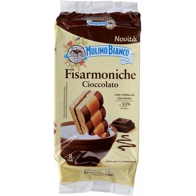 Mulino Bianco Fisarmoniche s čokoládou 296 g