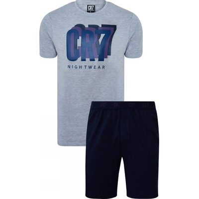 Fan-shop pánské pyžamo CR7 Short repetitive