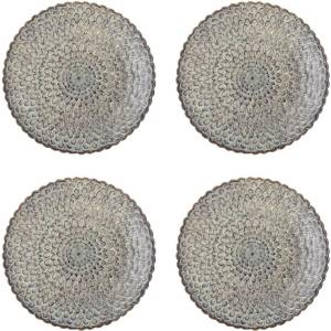 Bloomingville Сиви глинени чинии в комплект 4 бр. ø 26, 5 cm Katrina - Bloomingville (82072692)