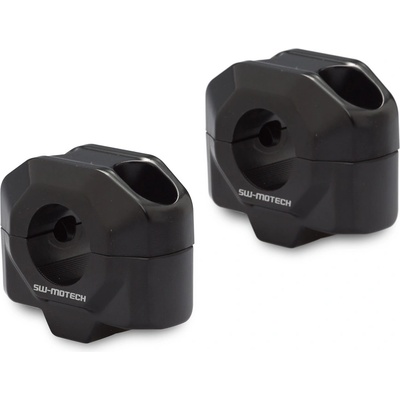 Zvýšení řidítek o 20 mm, pro řídítka Ø 22 mm ,černé SW-Motech