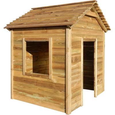 vidaXL zahradní domeček pro děti 123 x 120 x 146 cm borové dřevo