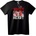 NOONEBRAND Тениска Сладко Сърце - 5XL, Black