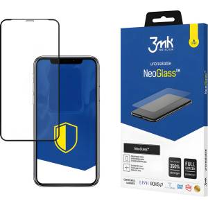 3mk Protection NeoGlass защитно стъкло за Apple iPhone 11 Pro Max - Черен KP21086