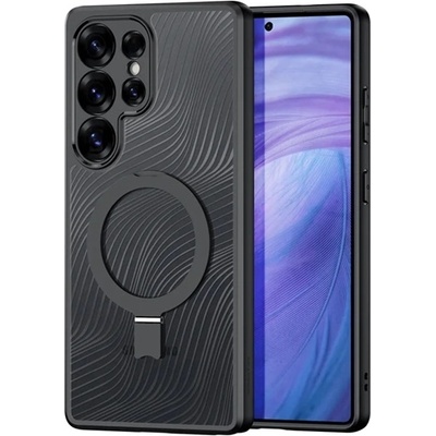 Dux Ducis Samsung S25 Ultra DUX DUX DUCIS AIMO силиконов протектор за телефон, удароустойчив, вълнообразен, ЧЕРЕН GP-164897 (GP-164897)